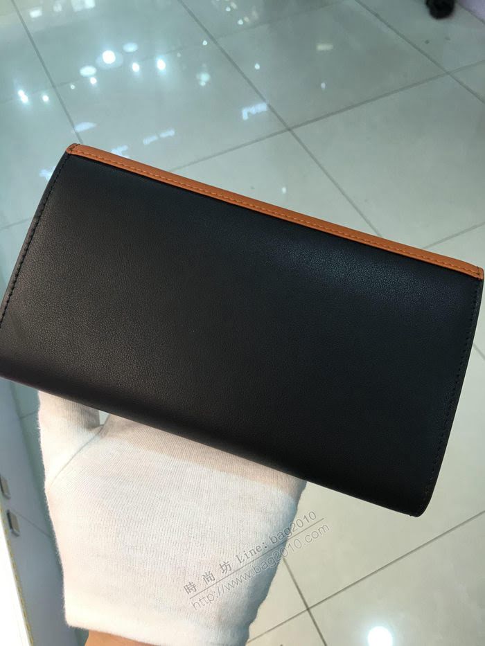 CELINE女包 pocket信封錢包 0136 小牛皮 多功能長錢包 賽琳長款拼色女錢包  sl2059